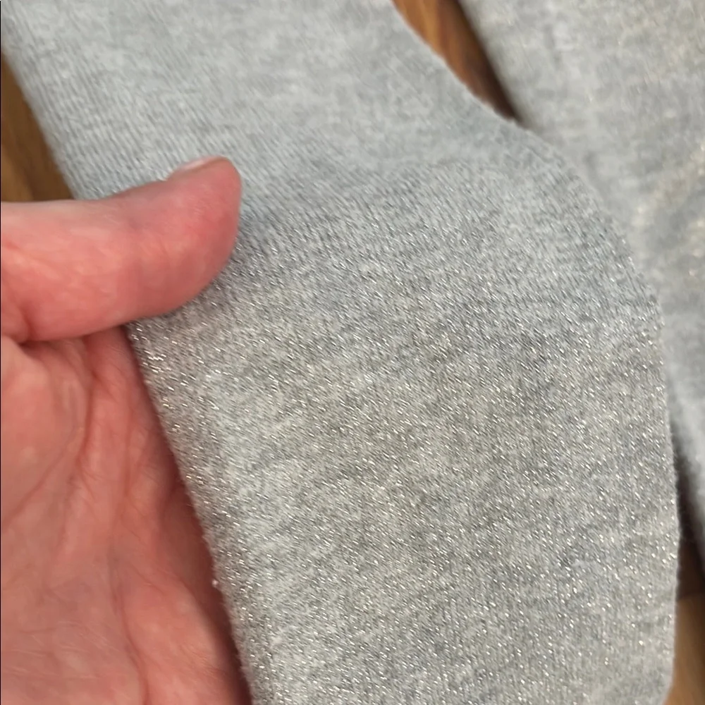 Crewcuts Light Gray Knit Tights